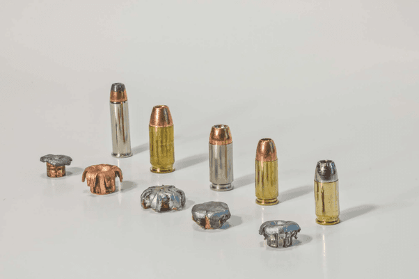 9mm brass-cased ammunition